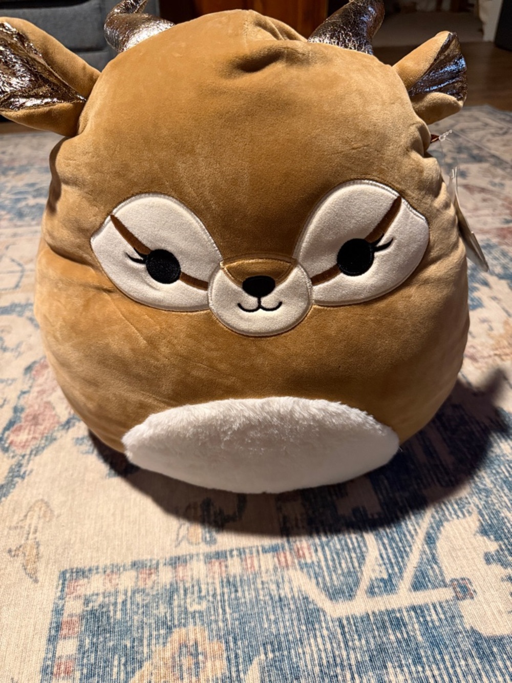 Squishmallows Kieli Deer Plush in Brown and White